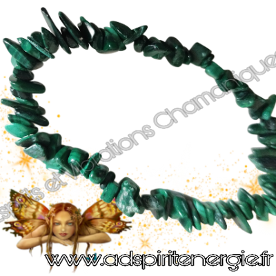 Bracelet malachite baroque