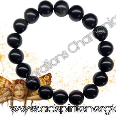 Obsidienne dore 10 mm